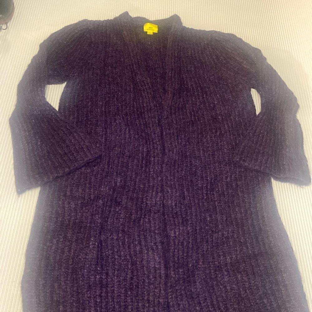 Roller Rabbit Womens Open Cardigan Sweater Size XS/S Purple